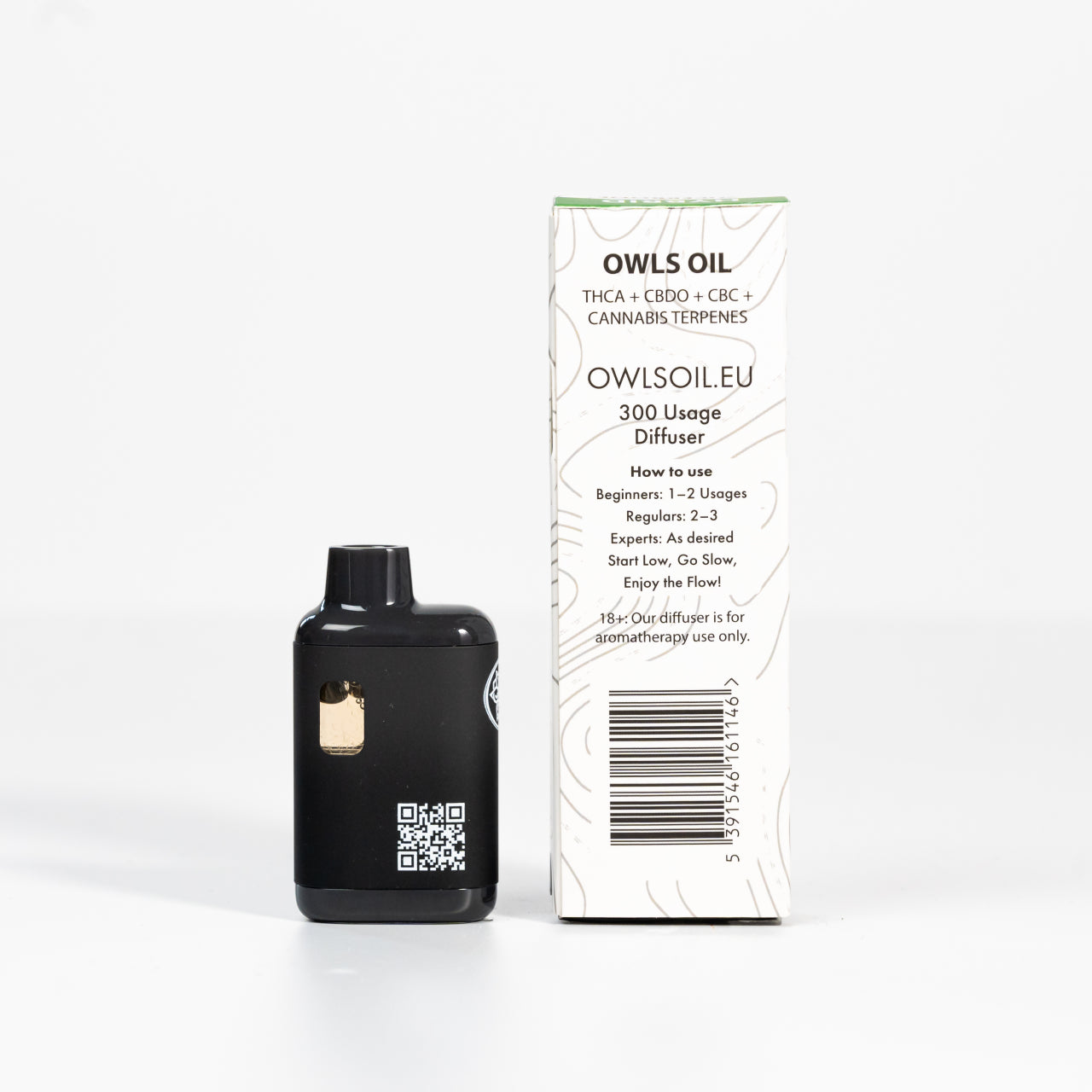 Platinum Owls THCA 1ml Vape – Apple Fritter