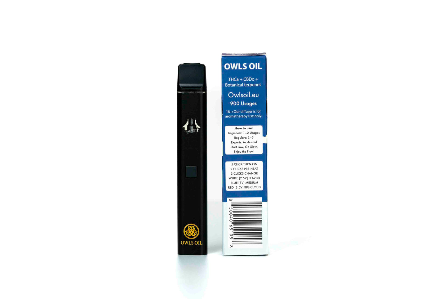Golden Owls Northern Lights 3ml THCA Vape – 3000mg