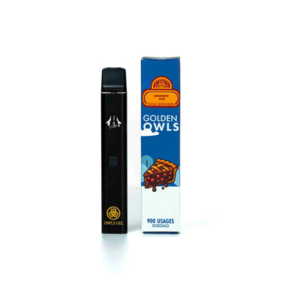 Golden Owls Cherry Pie 3ml THCA Vape – 3000mg