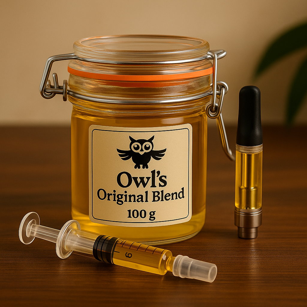 100g Jar of Owl's Original Blend