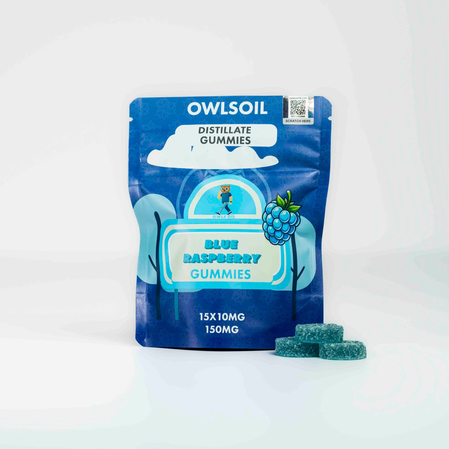 Golden Distillate Gummies – 150mg (15 × 10mg)