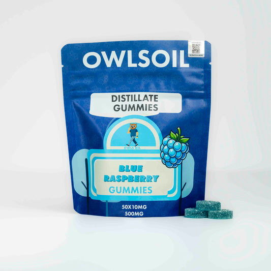 Golden Distillate Gummies – 500mg (50 × 10mg)