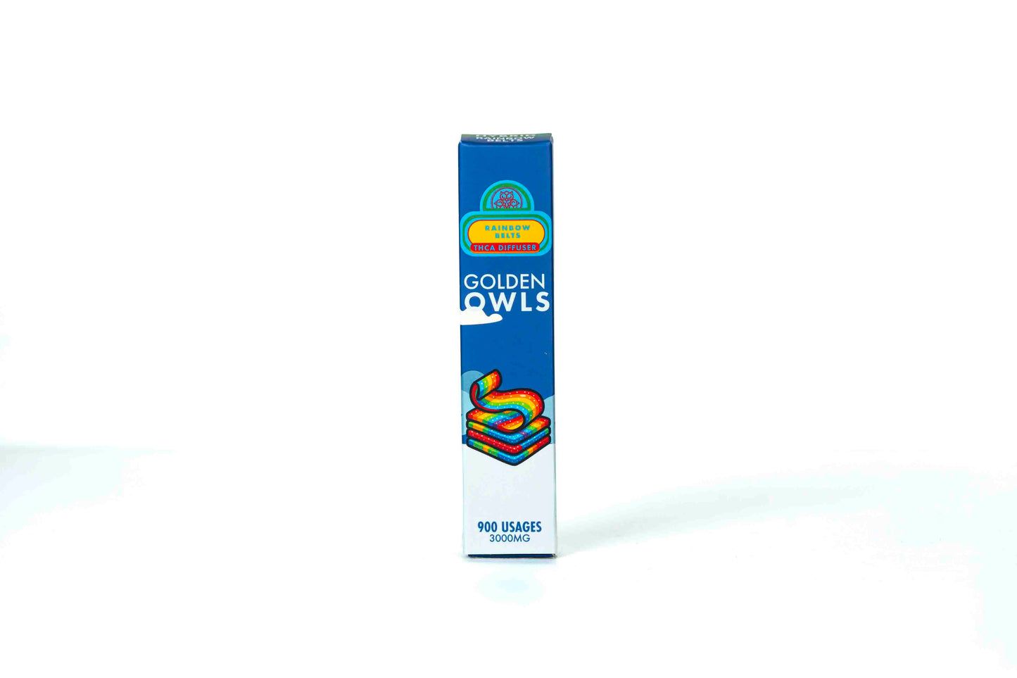 Golden Owls Rainbow Belts 3ml THCA Vape – 3000mg