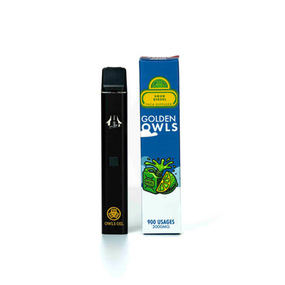 Golden Owls Sour Diesel 3ml THCA Vape – 3000mg