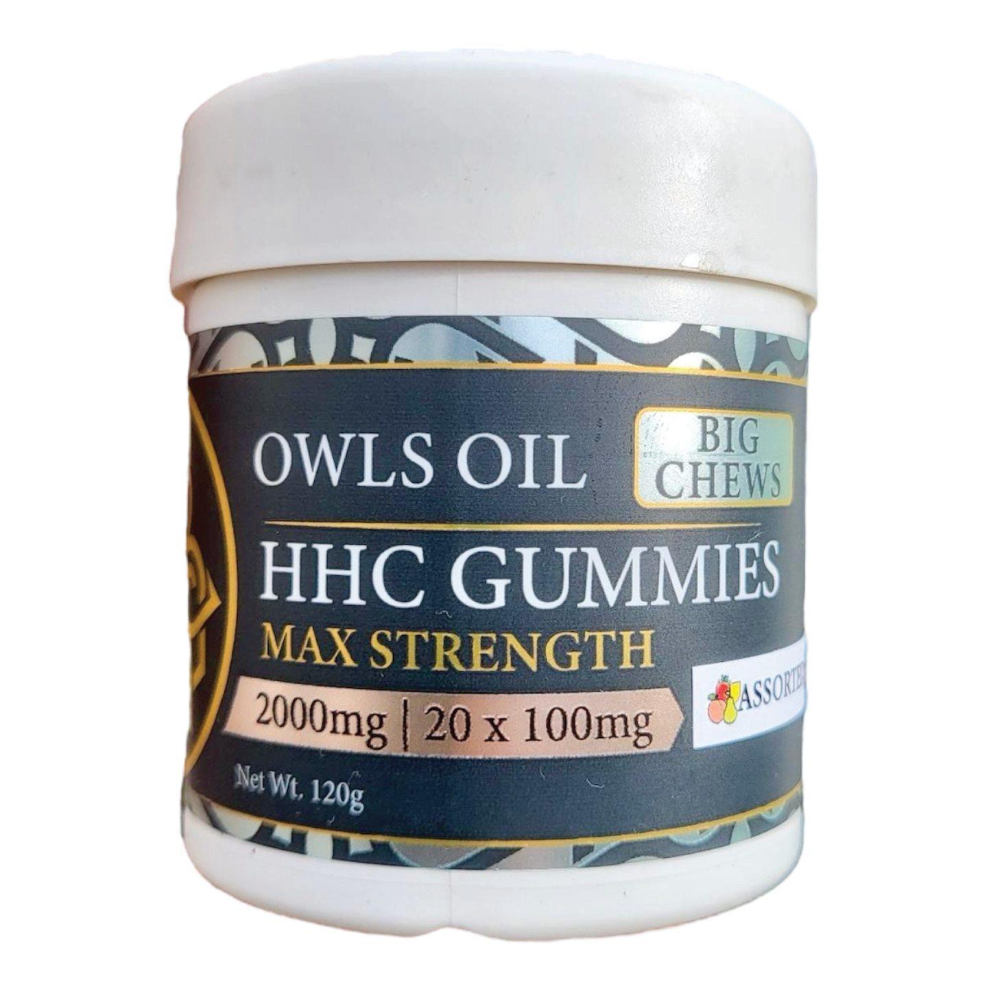 Owls Oil Handcrafted HHC Premium Gummies 2000mg