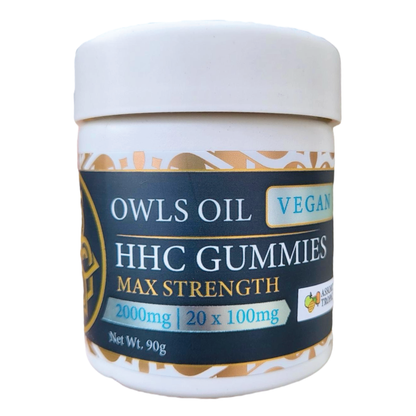 Owls Oil Vegan HHC Premium Gummies 2000mg