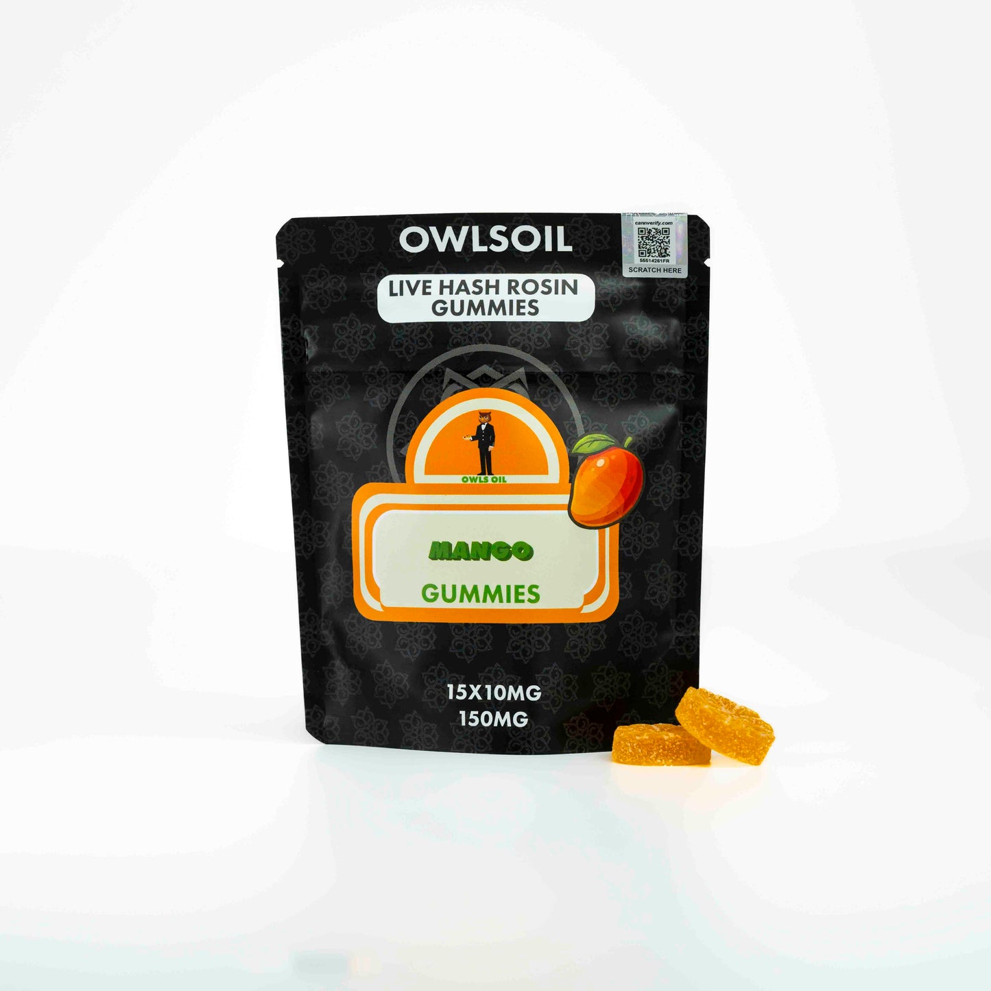 Platinum Live Rosin Gummies – 150mg (15 × 10mg)