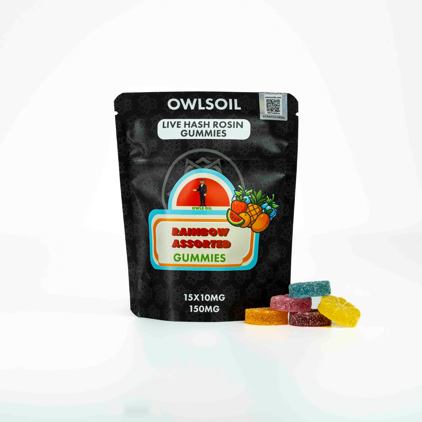 Platinum Live Rosin Gummies – 150mg (15 × 10mg)