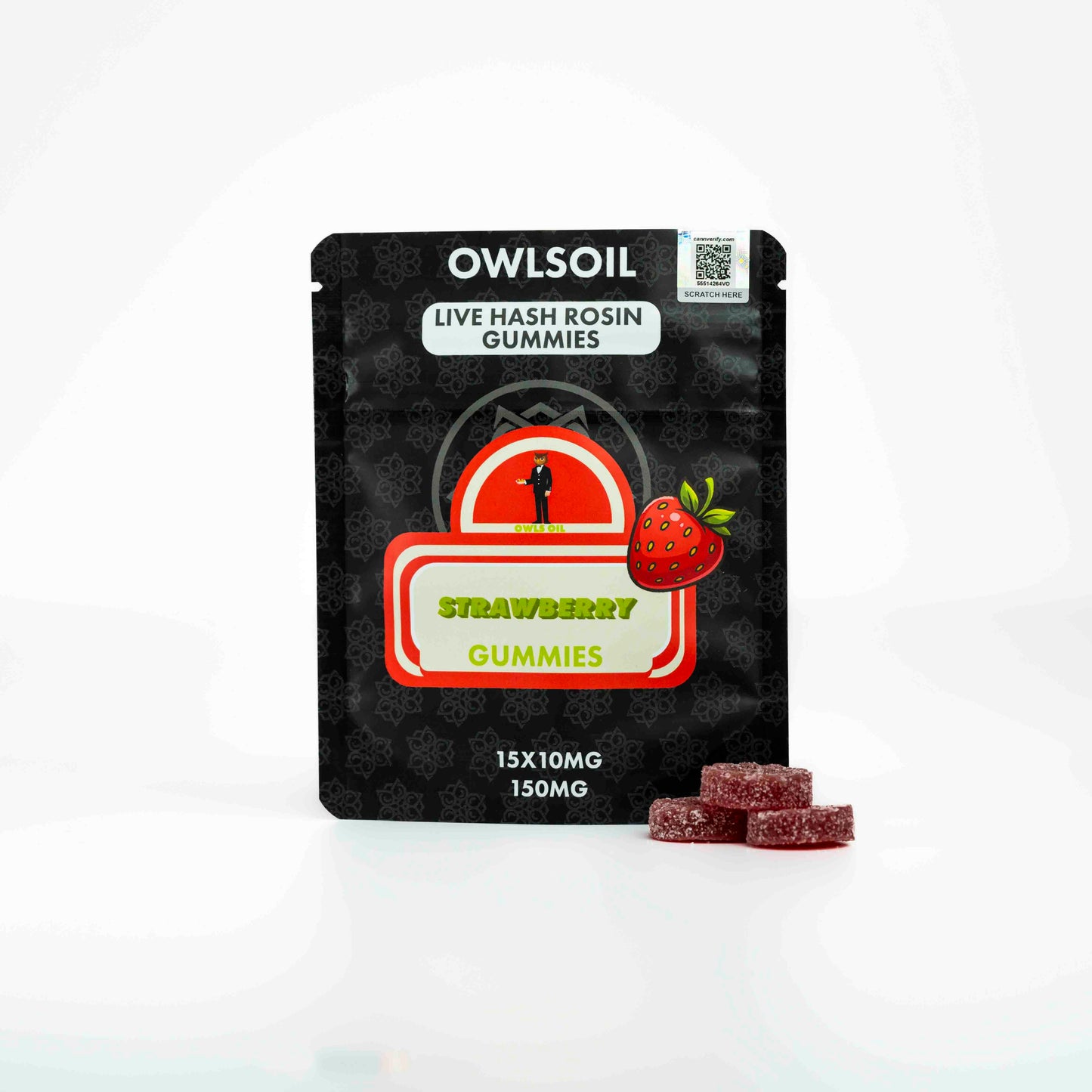 Platinum Live Rosin Gummies – 150mg (15 × 10mg)