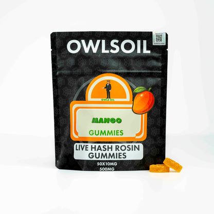 Platinum Live Rosin Gummies – 500mg (50 × 10mg)