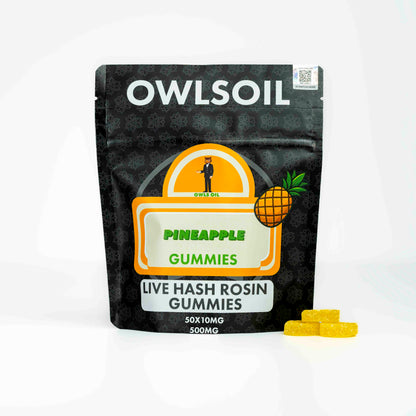 Platinum Live Rosin Gummies – 500mg (50 × 10mg)