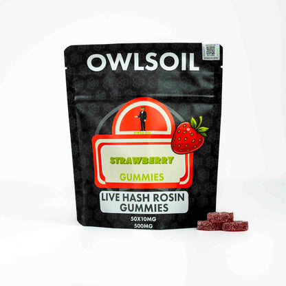 Platinum Live Rosin Gummies – 500mg (50 × 10mg)