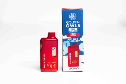 Golden Owls 2ml THCA Diffuser