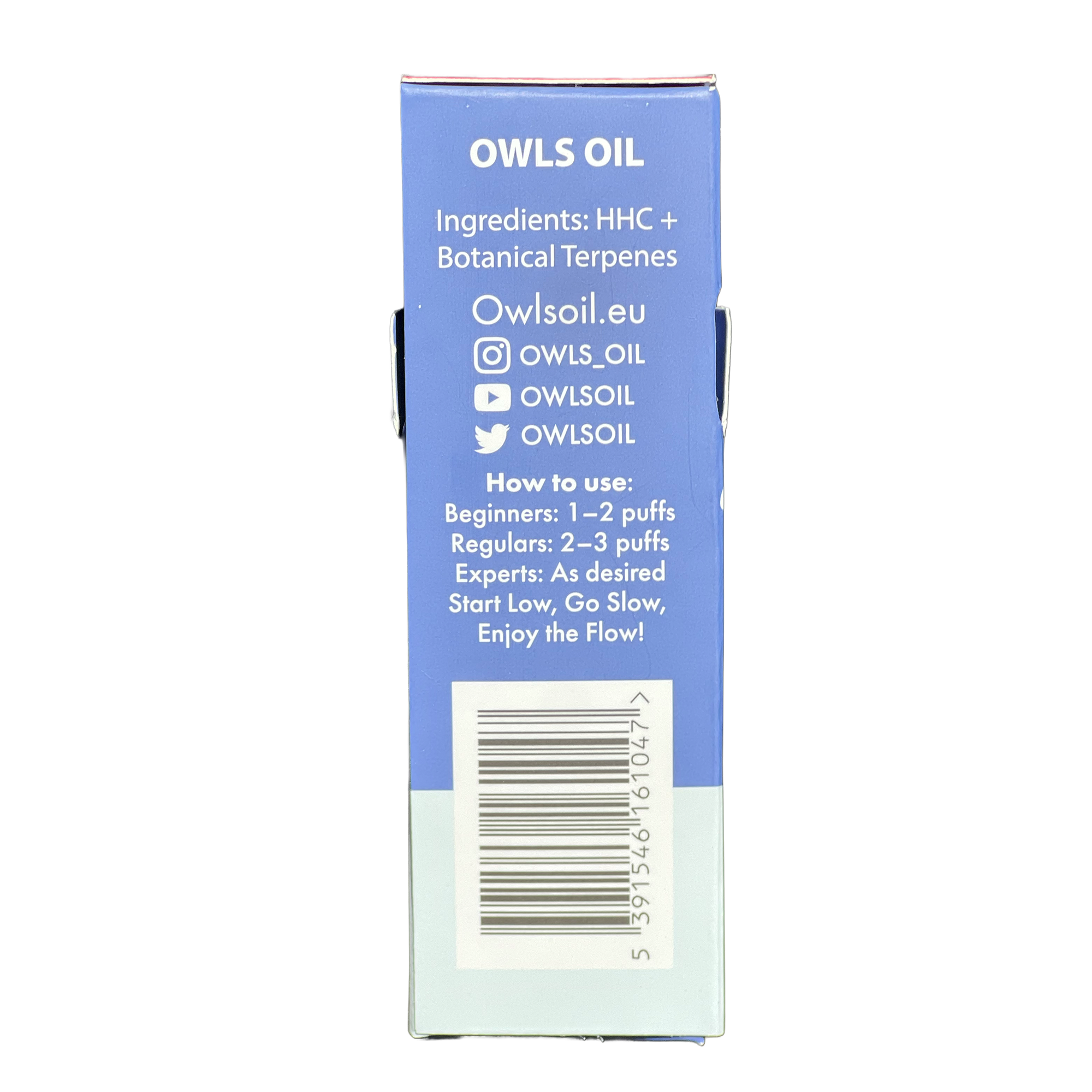 1ml HHC Anti-Clog Disposable Vape Golden Owls