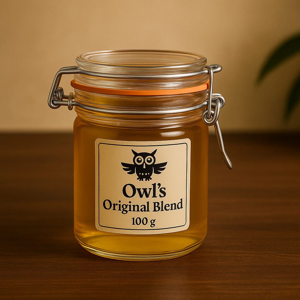 100g Jar of Owl's Original Blend